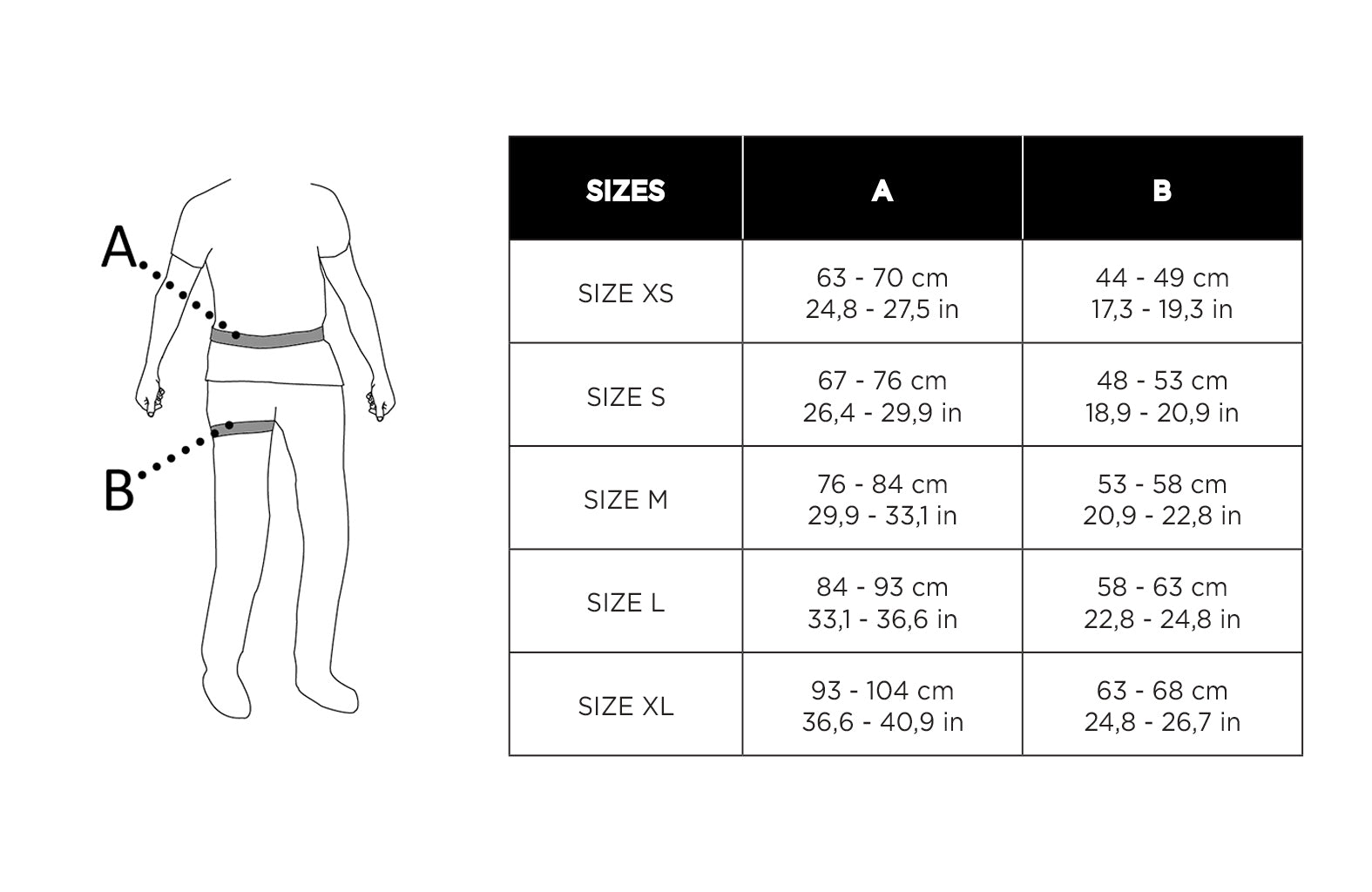 Levante Size Chart - Grivel