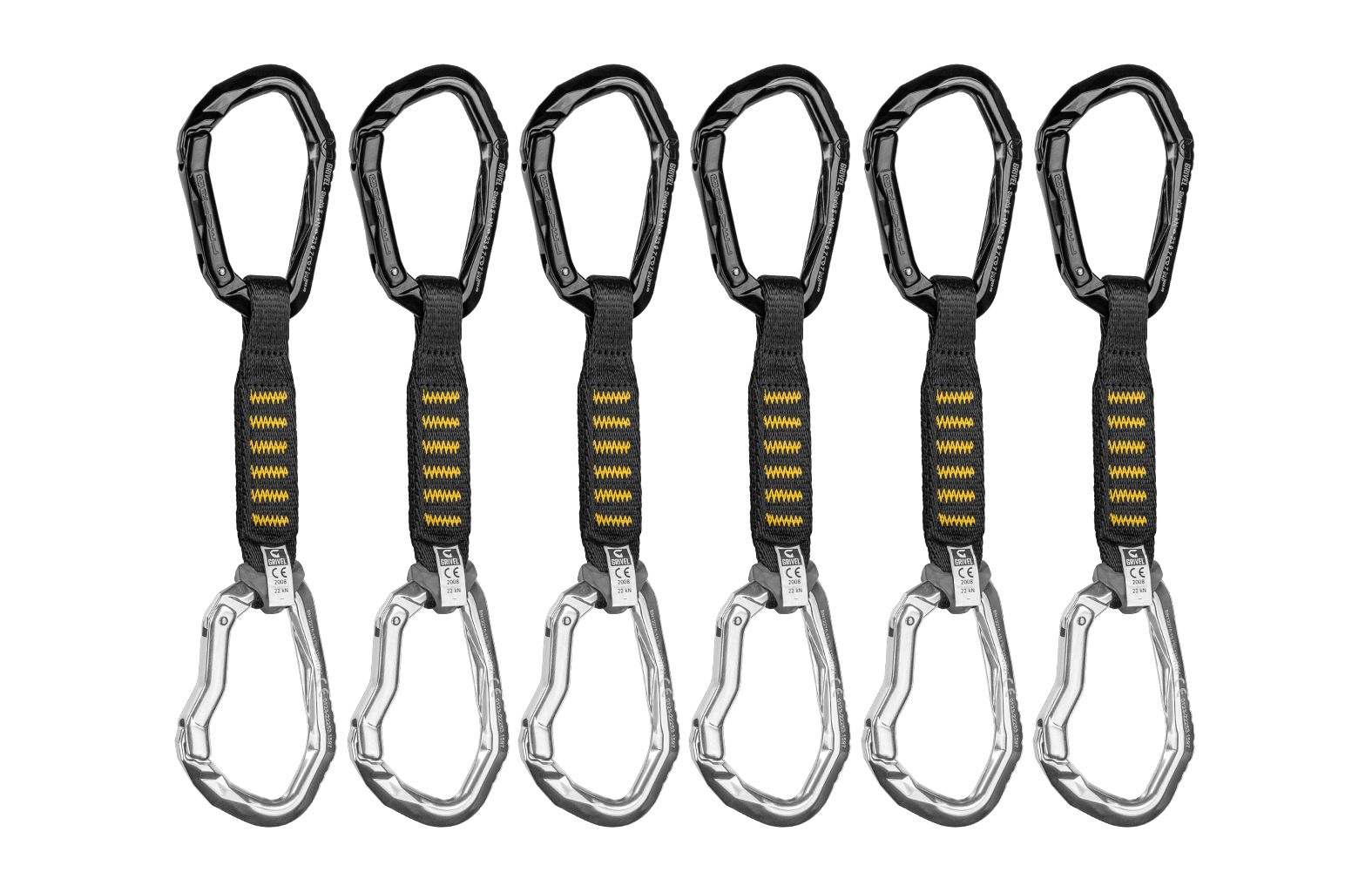 Sport Stealth PACK OF 6 Product Image Silver Black - Grivel