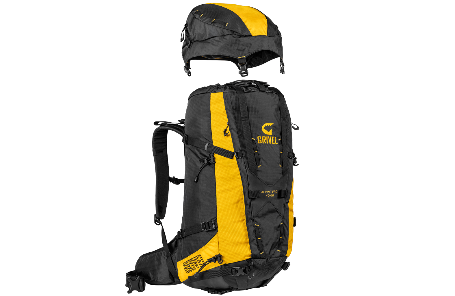 Alpine Pro 40 + 10 Product Image Diagonal Open - Grivel