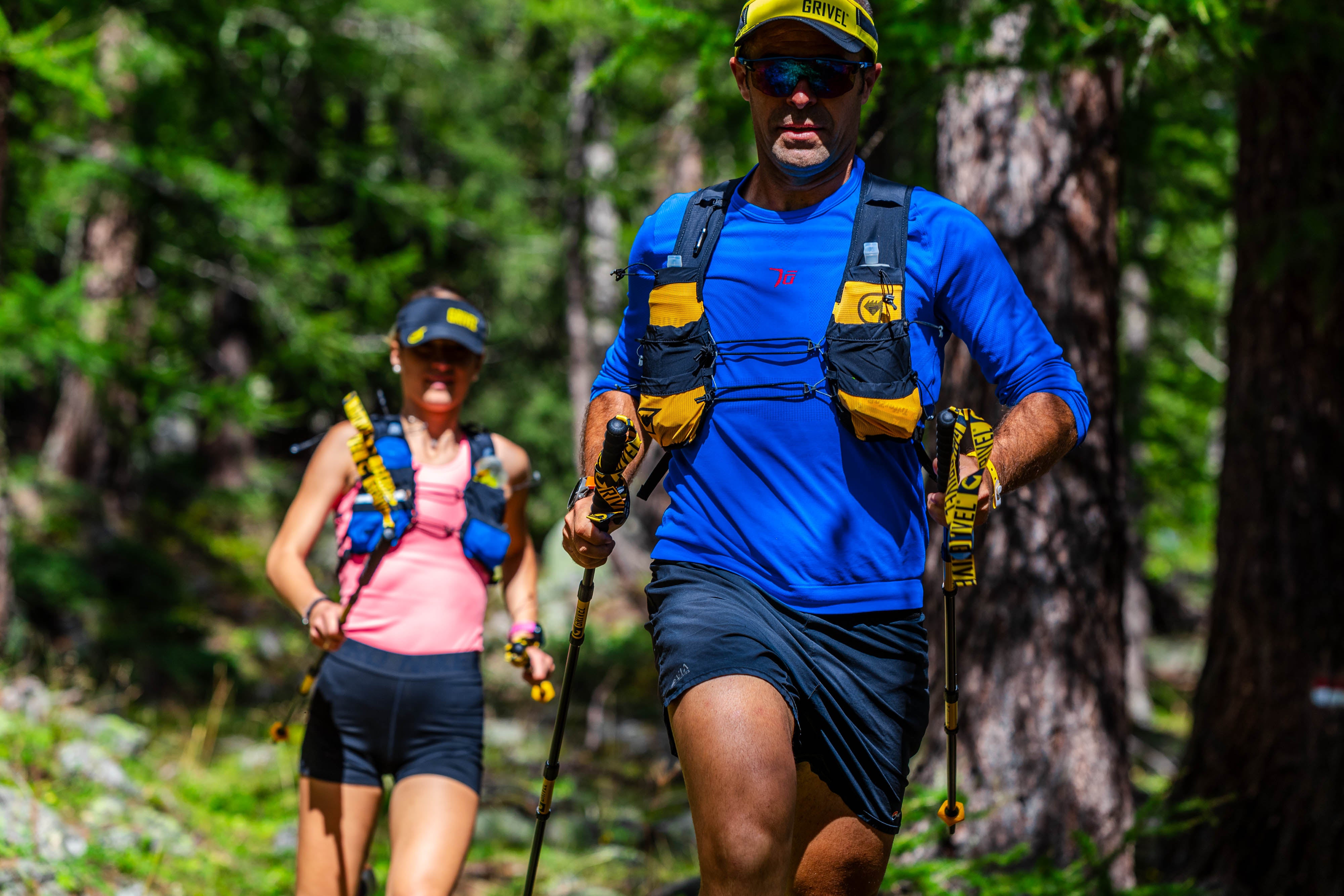 Mountain Runner EVO 5 Yellow Lifestyle Image 1 - Grivel