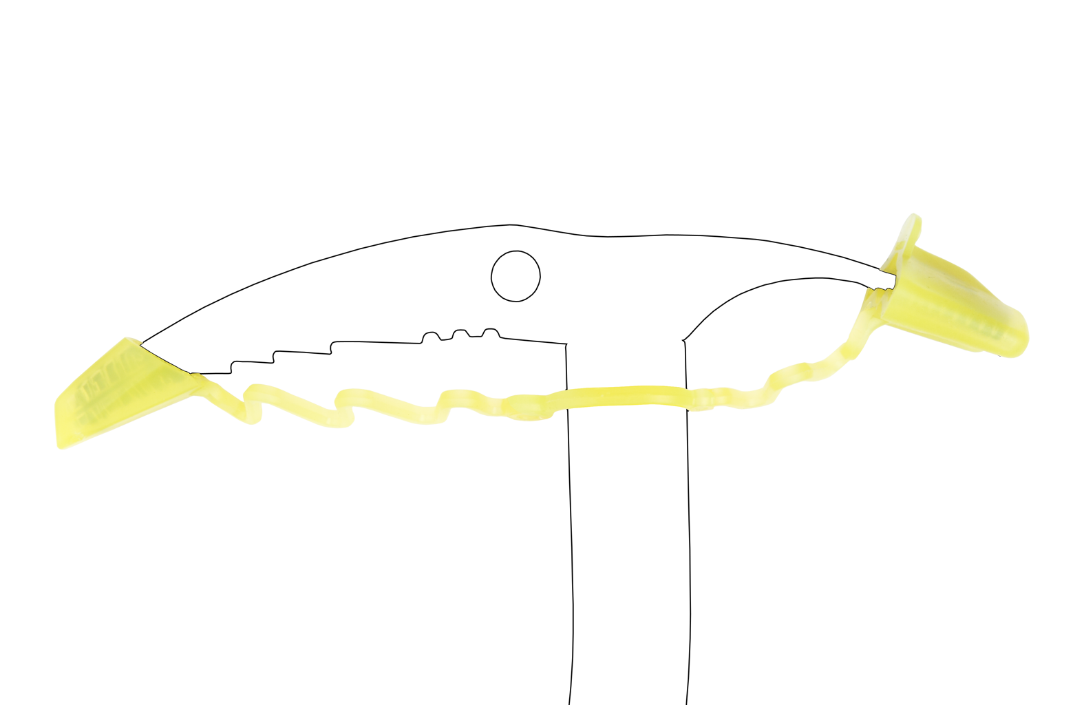 Axe guard Product Image Side - Grivel