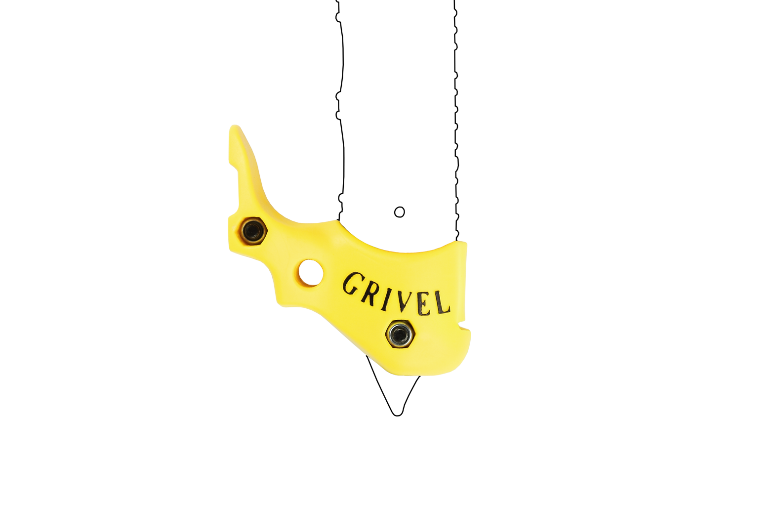 The horn Product Image Side Bottom - Grivel