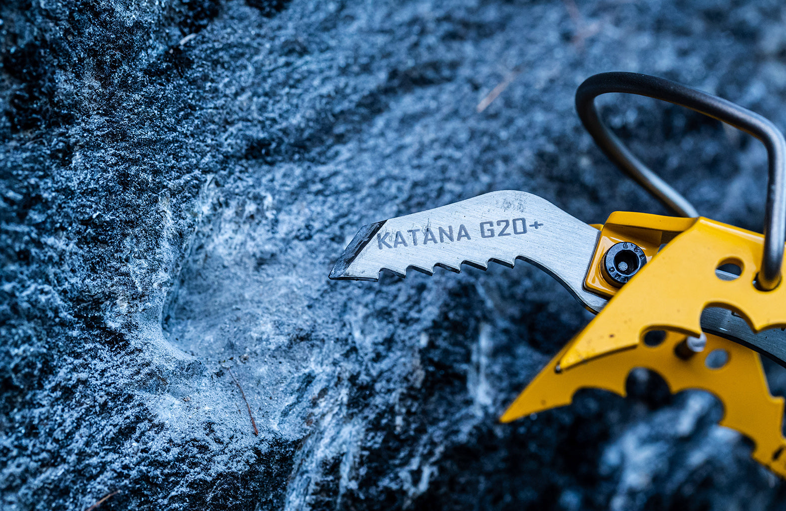 Katana G20+ Front Points Lifestyle Image - Grivel