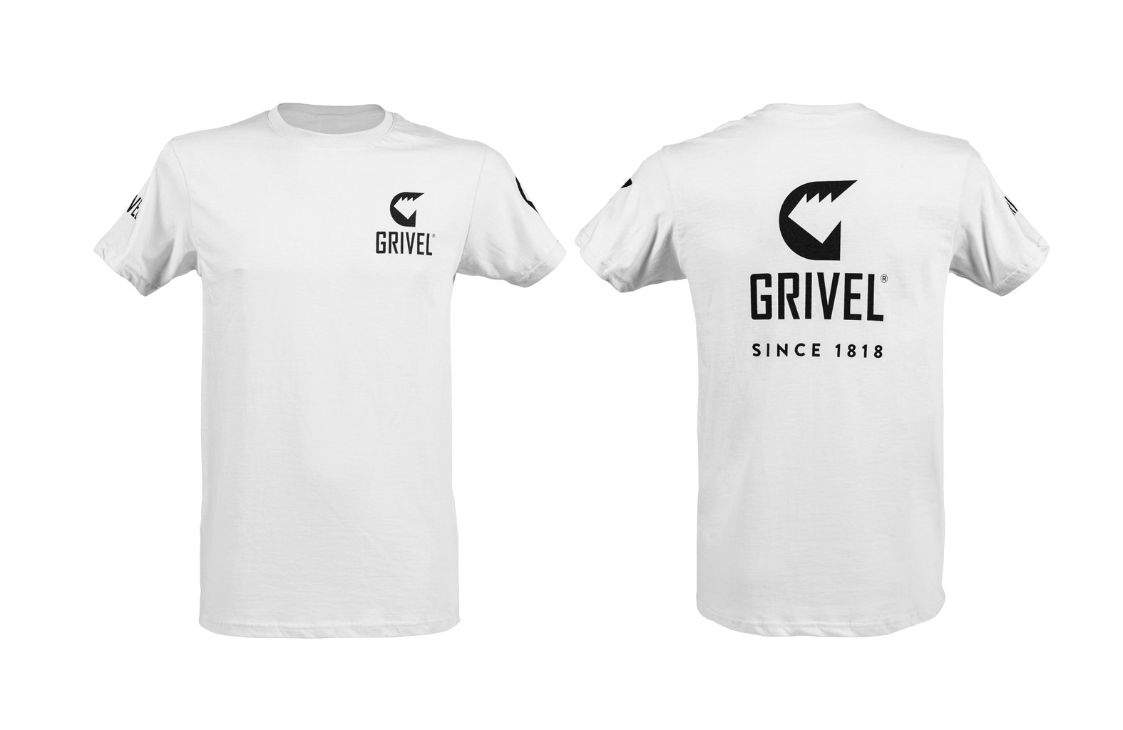 Logo t-shirt Product Image White - Grivel