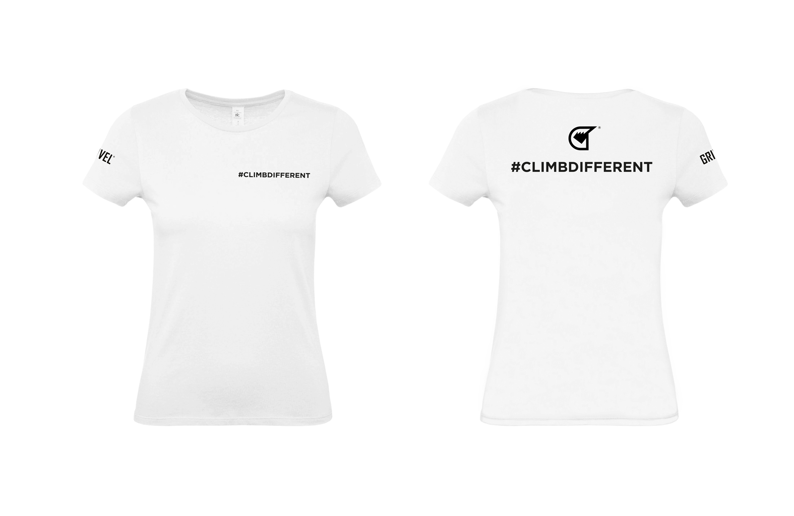 #CLIMBDIFFERENT T-Shirt Product Image Women - Grivel