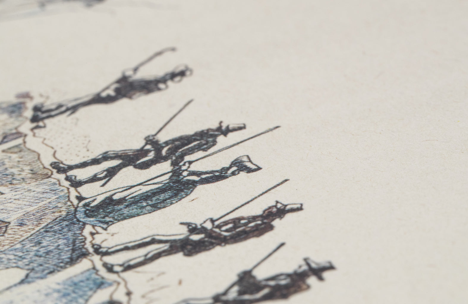 Lithographic print: How To Ski and How Not To Lifestyle Image - Grivel