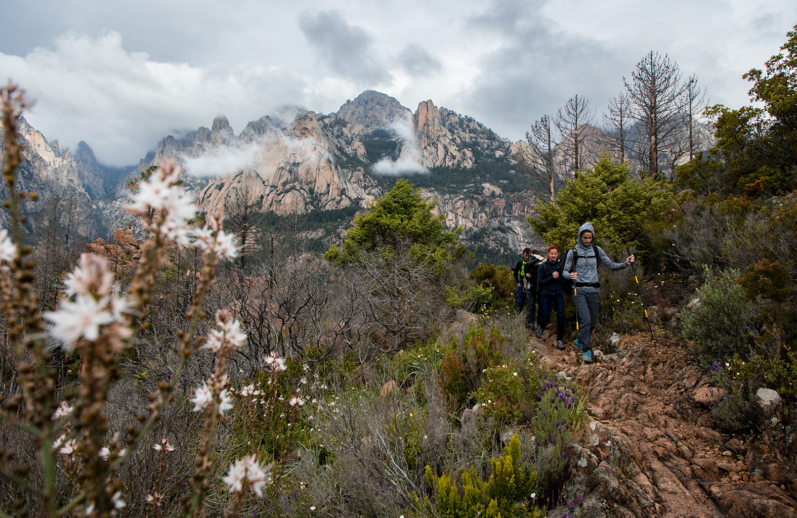 Trail Three Lifestyle Image Mountain Top - Grivel