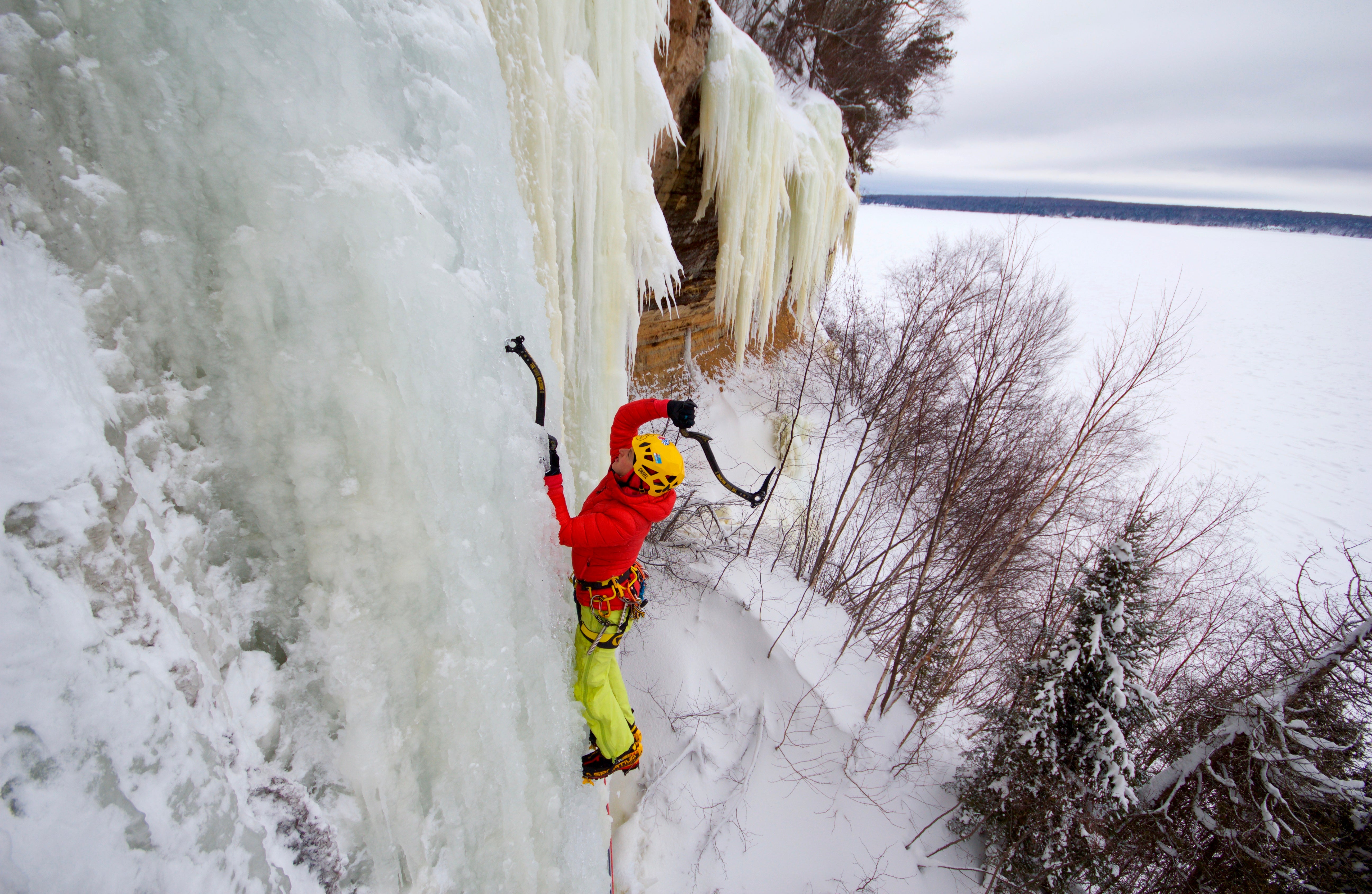 Michigan Ice By Angelika Rainer