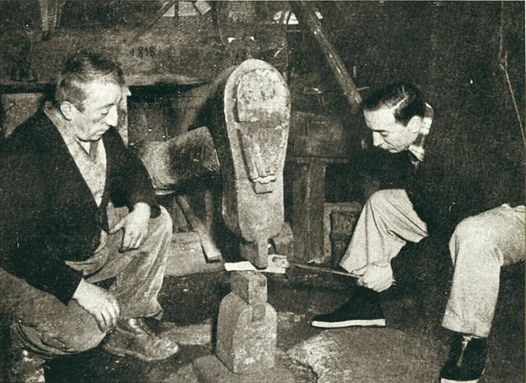 Historic Grivel forge and blacksmith tools in Courmayeur