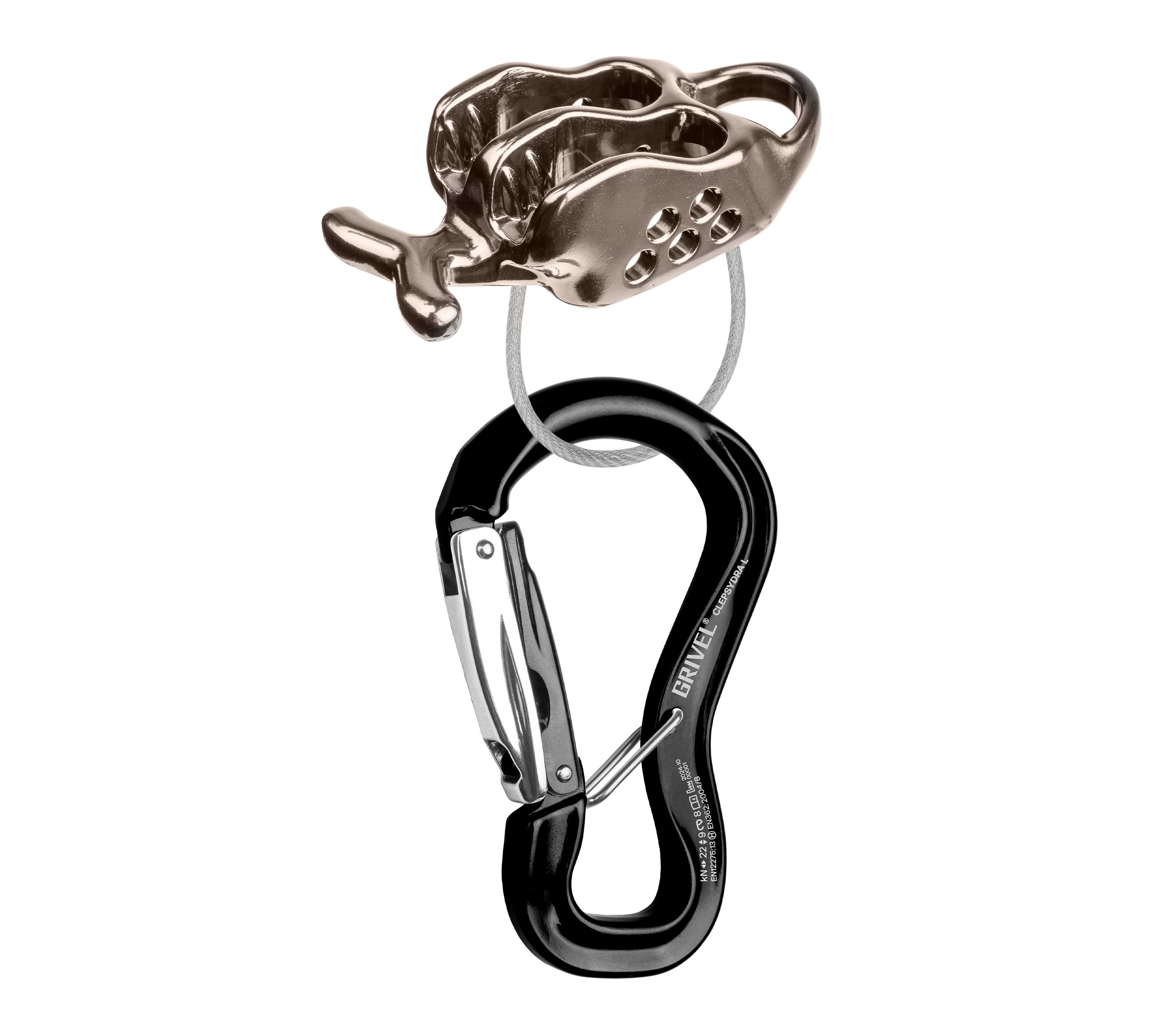 Master Pro Belayer Kit With Clepsydra L