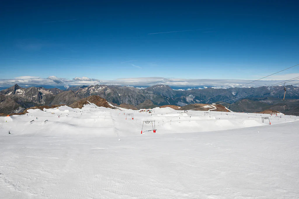Artificial snow production in an Alpine ski resort