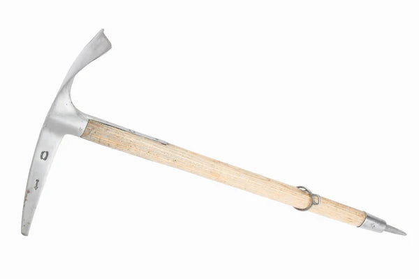 Grivel wooden shaft ice axe from the 1950s period.