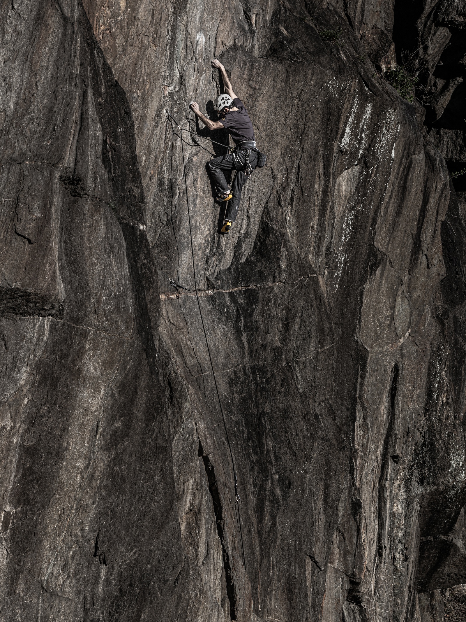 Rock climbing