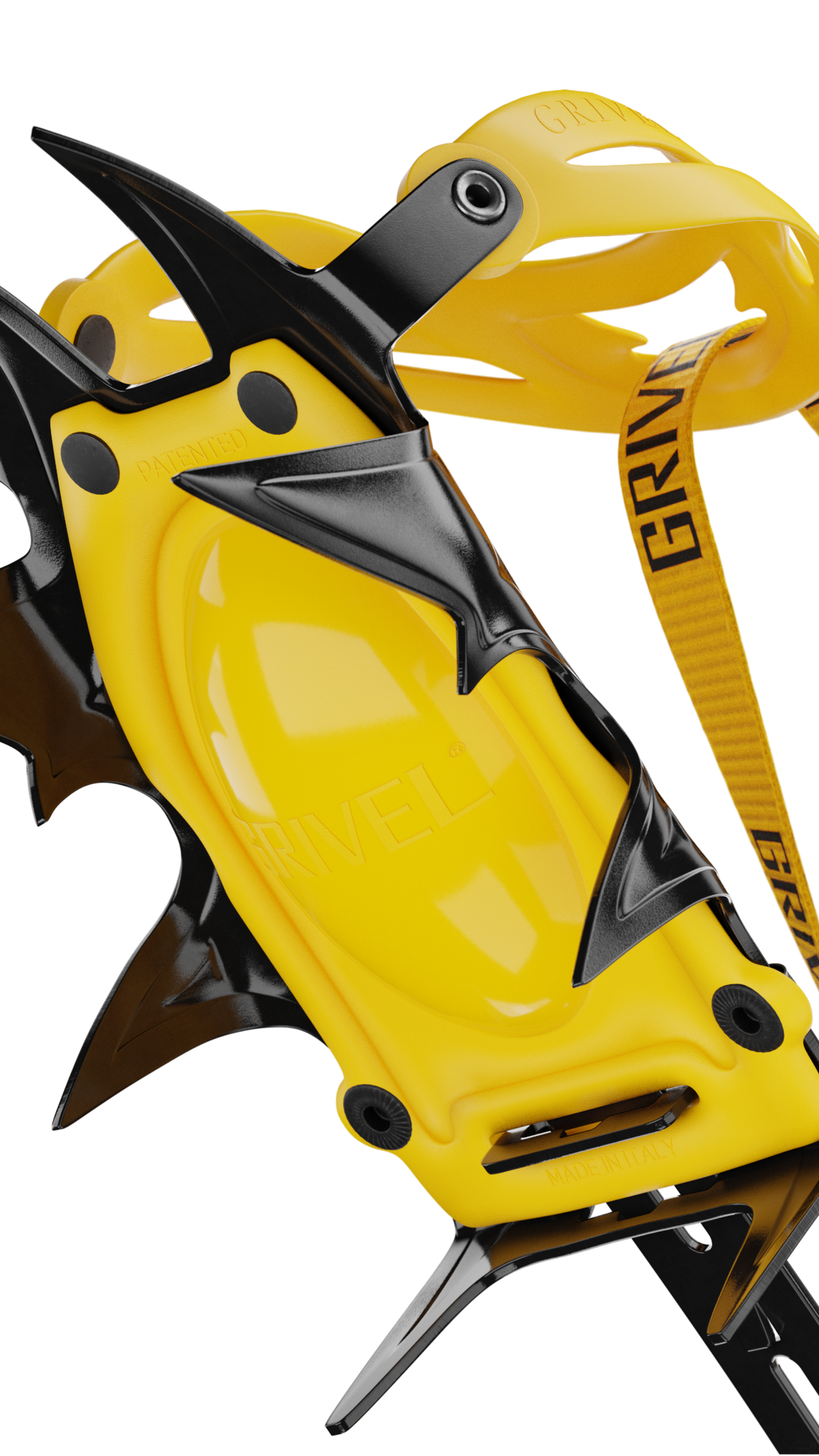 Grivel Crampon Safe – Opbergtas Voor Stijgijzers, Beschermt Rugzak Tegen Scherpe Punten, Met Voorste Gaas Voor Drogen (Zwart)