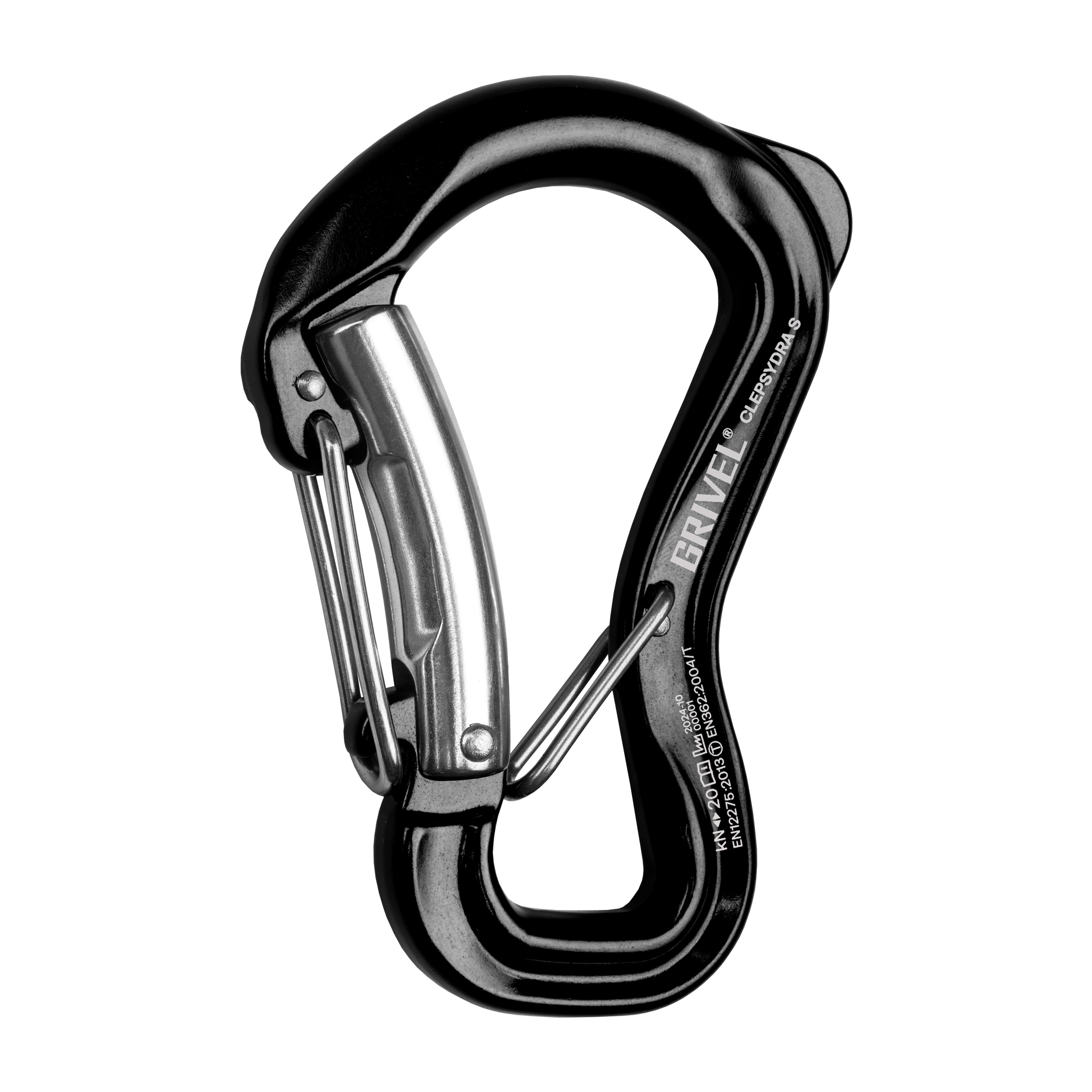 Clepsydra S K10GS | Compact Twin-Gate Carabiner | Grivel