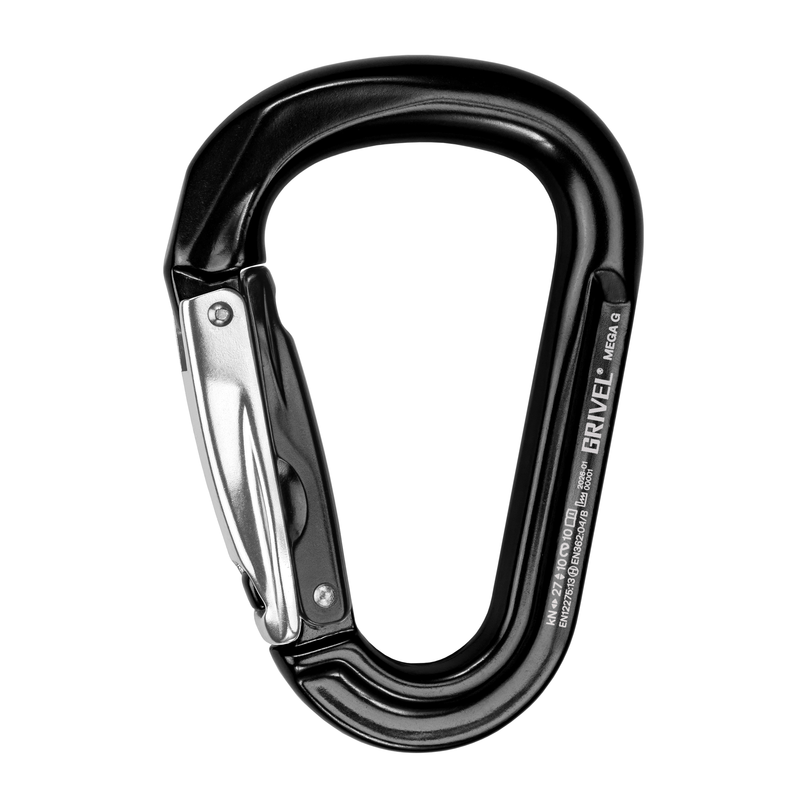 Mega K6G | Twist-Lock HMS Carabiner | Grivel