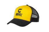 Trucker cap logo yellow