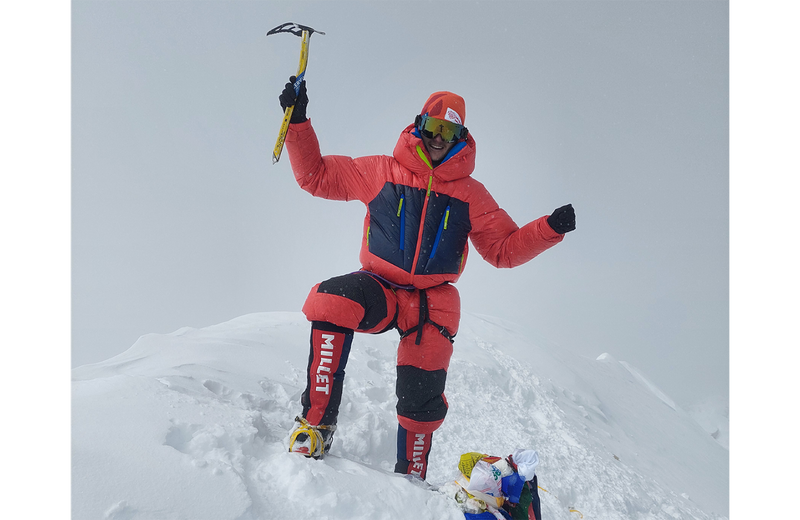 K2 summit Jerome Perruquet
